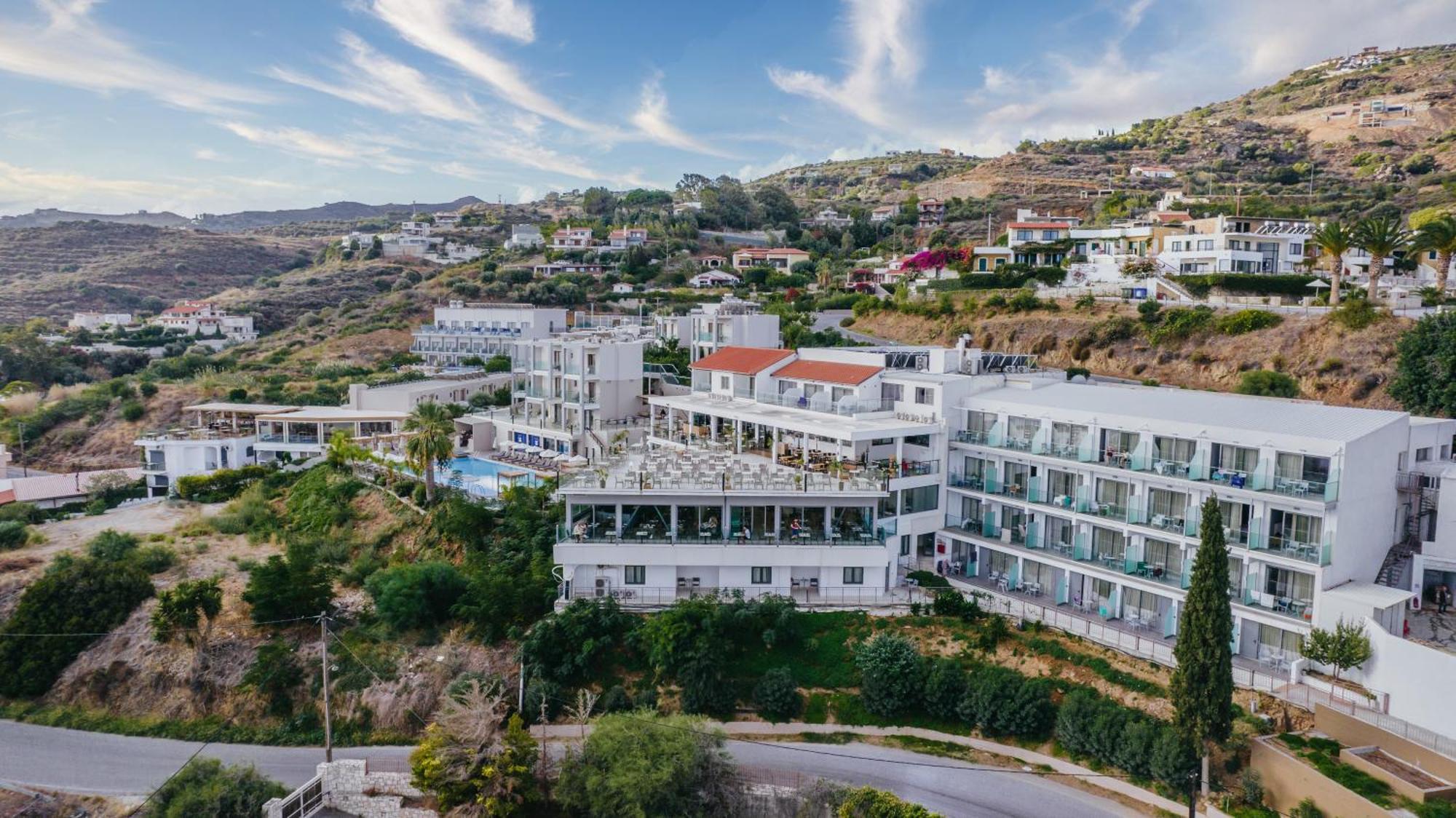 Panorama Village Hotel Agia Pelagia  Esterno foto